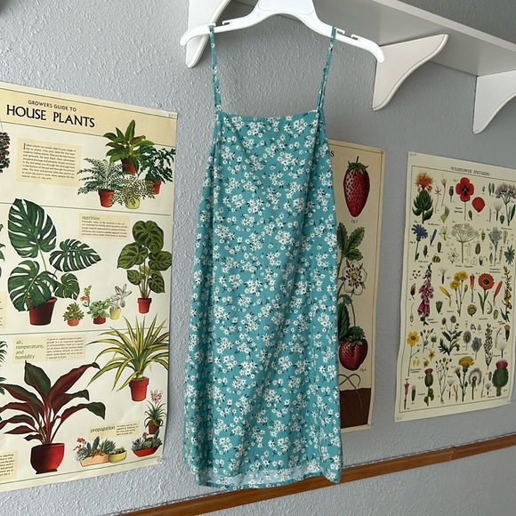 American Eagle Floral Tie-Back Mini Dress - Picture 1 of 3